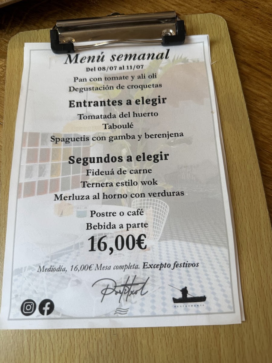 Restaurante Portitxol Jávea Photo Menu 5