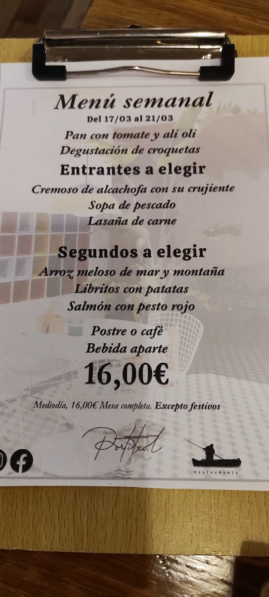Restaurante Portitxol Jávea Photo Menu 7