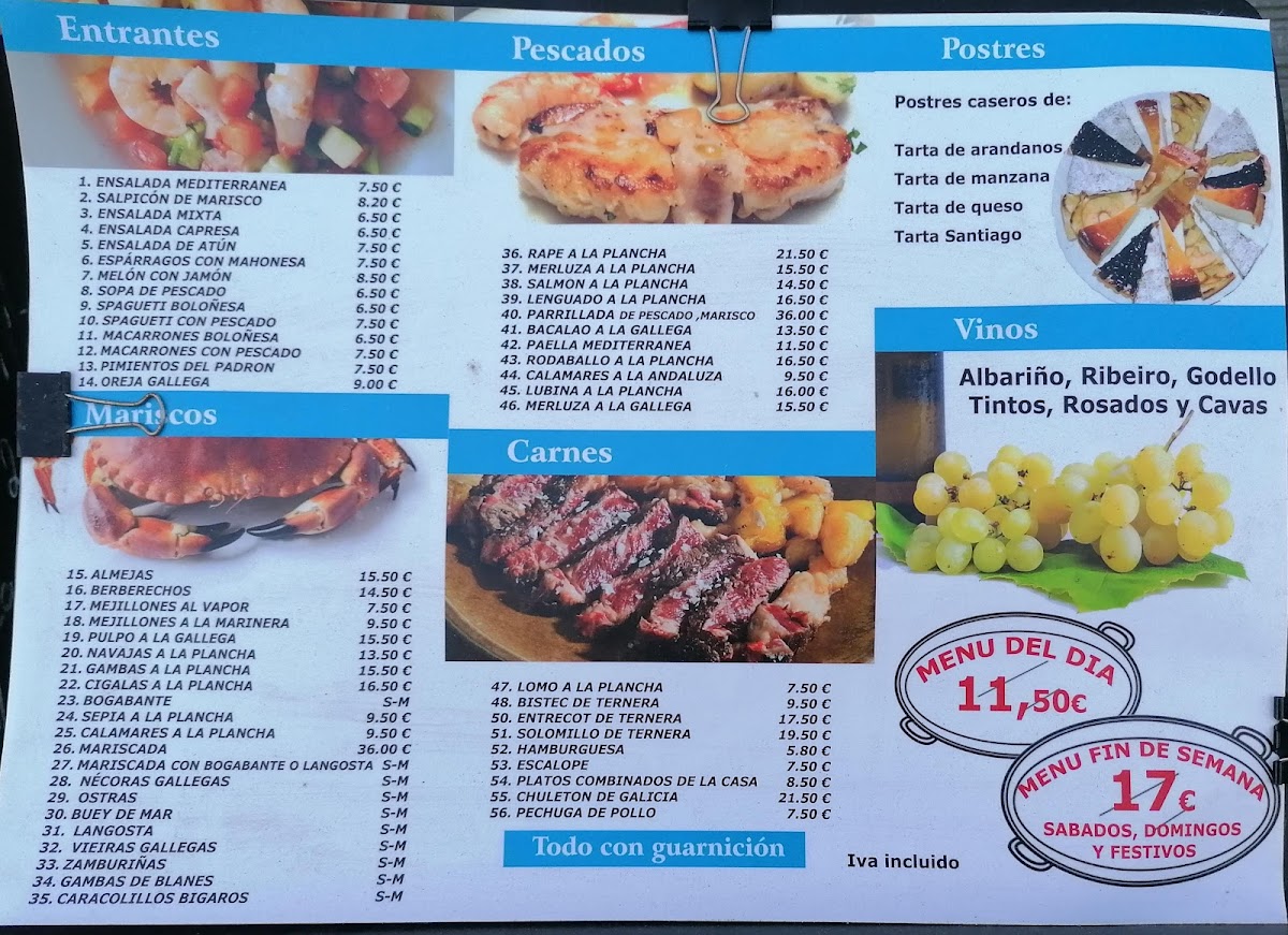 Taverna Gallega Photo Menu 2