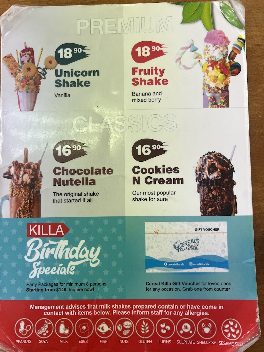 Cereal Killa Photo Menu 4