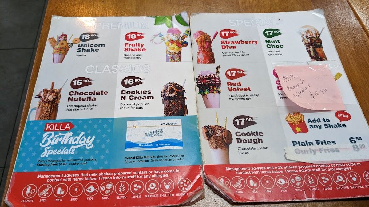 Cereal Killa Photo Menu 7