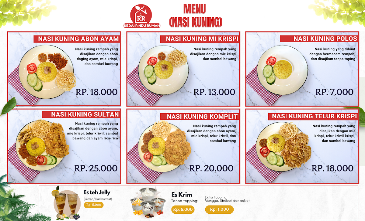 Kedai Rindu Rumah Photo Menu 3