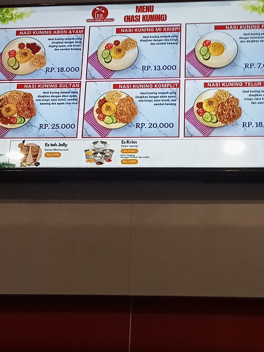 Kedai Rindu Rumah Photo Menu 8