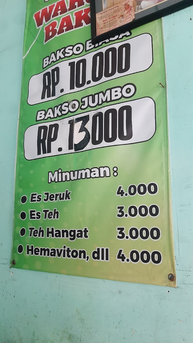 Bakso Yudi Photo Menu 1