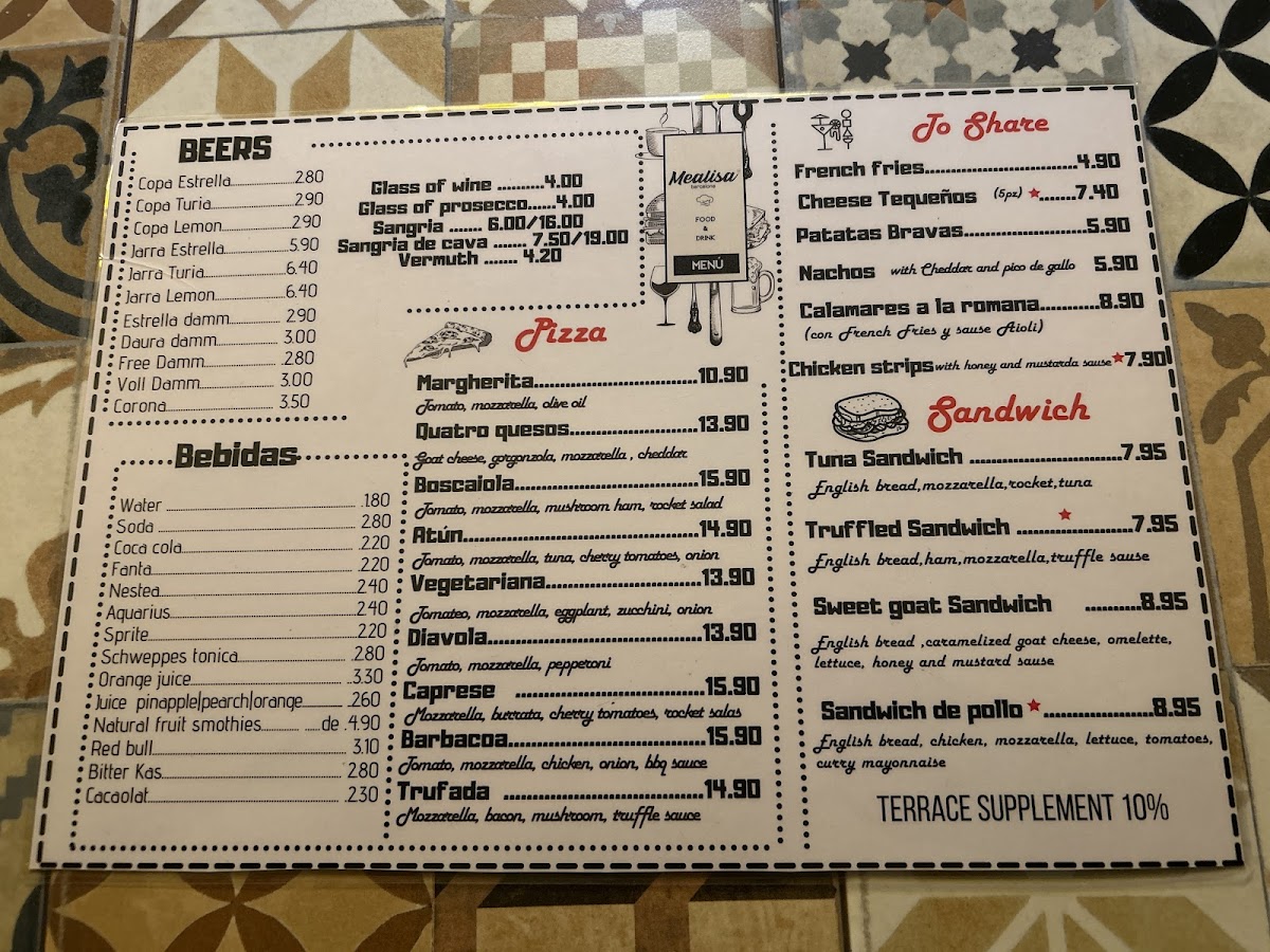 Mealisa Café & Food Photo Menu 2