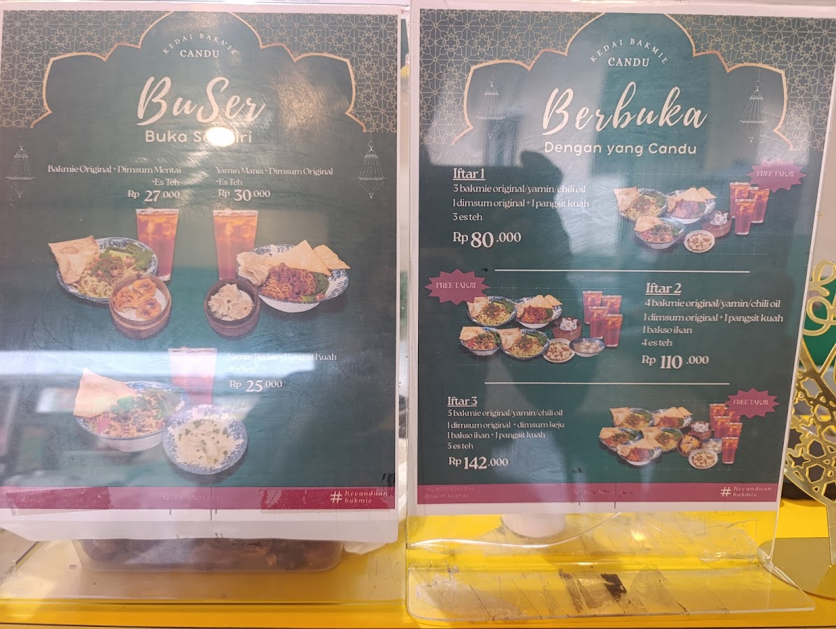 Kedai Bakmie Candu Photo Menu 4