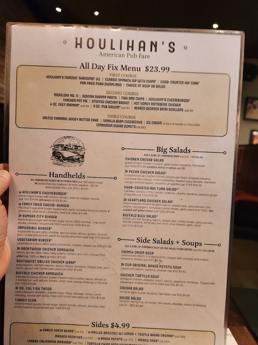 Houlihan's Photo Menu 2