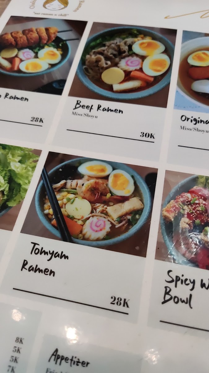 Oishi Ramen & Takoyaki Photo Menu 3