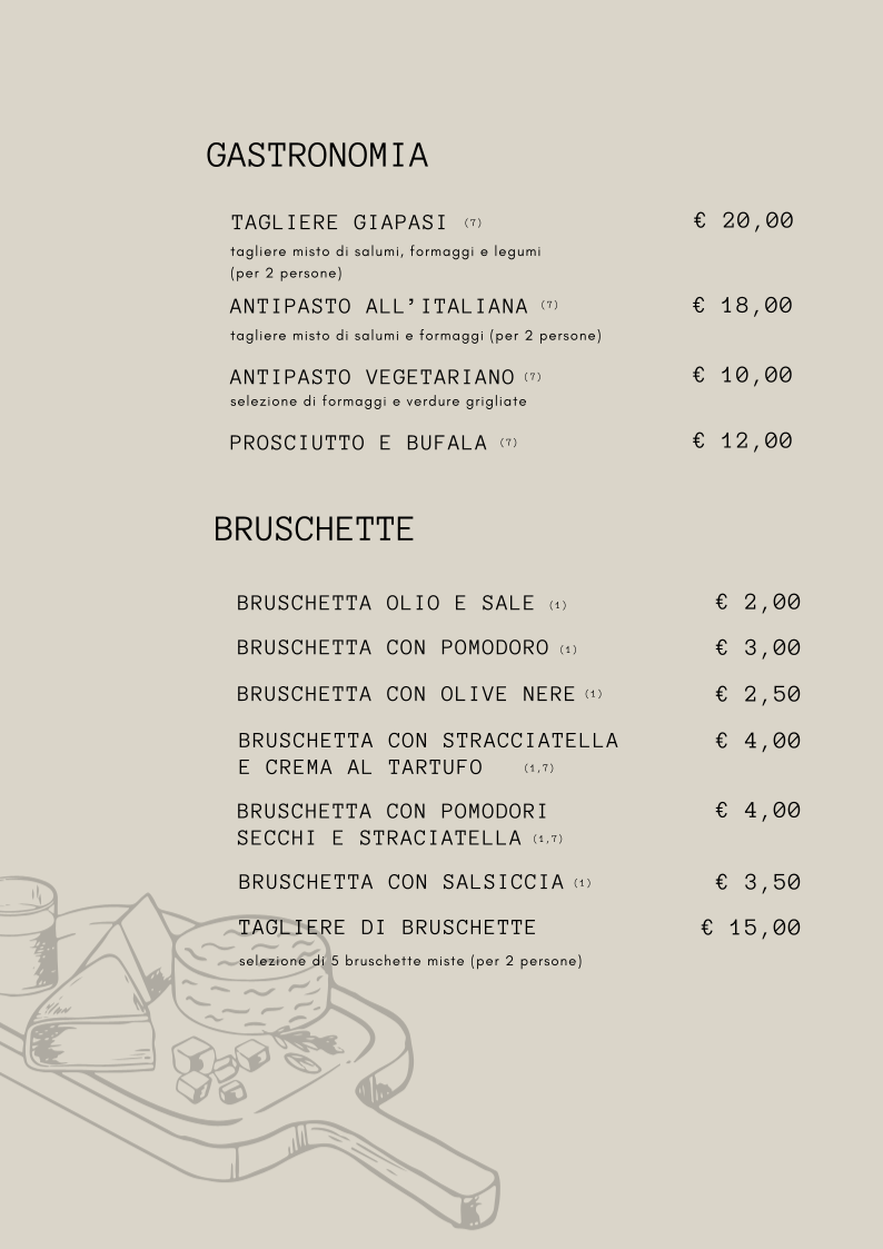 Pizzeria Giapasi Photo Menu 6