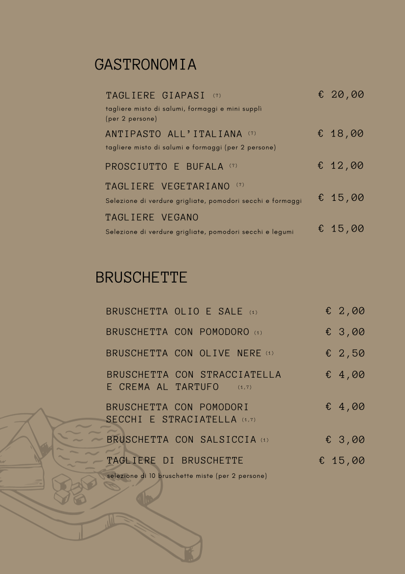 Pizzeria Giapasi Photo Menu 7