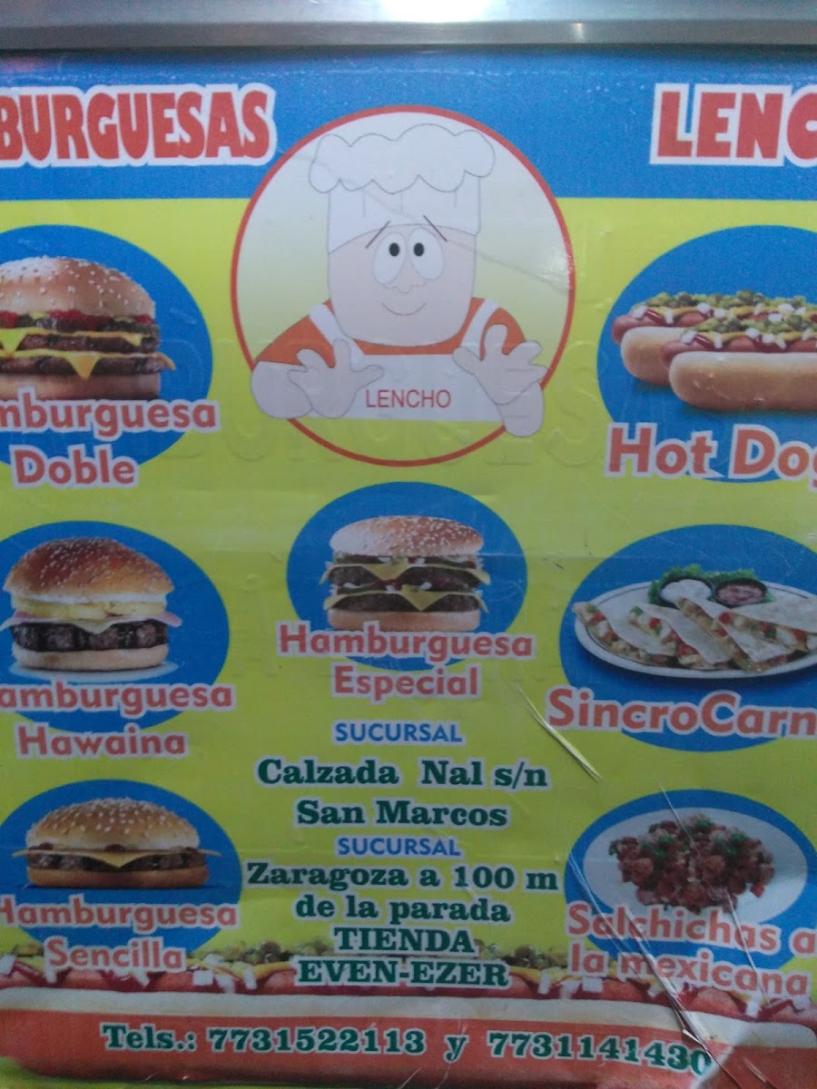Hamburgesas Lencho Photo Menu 1