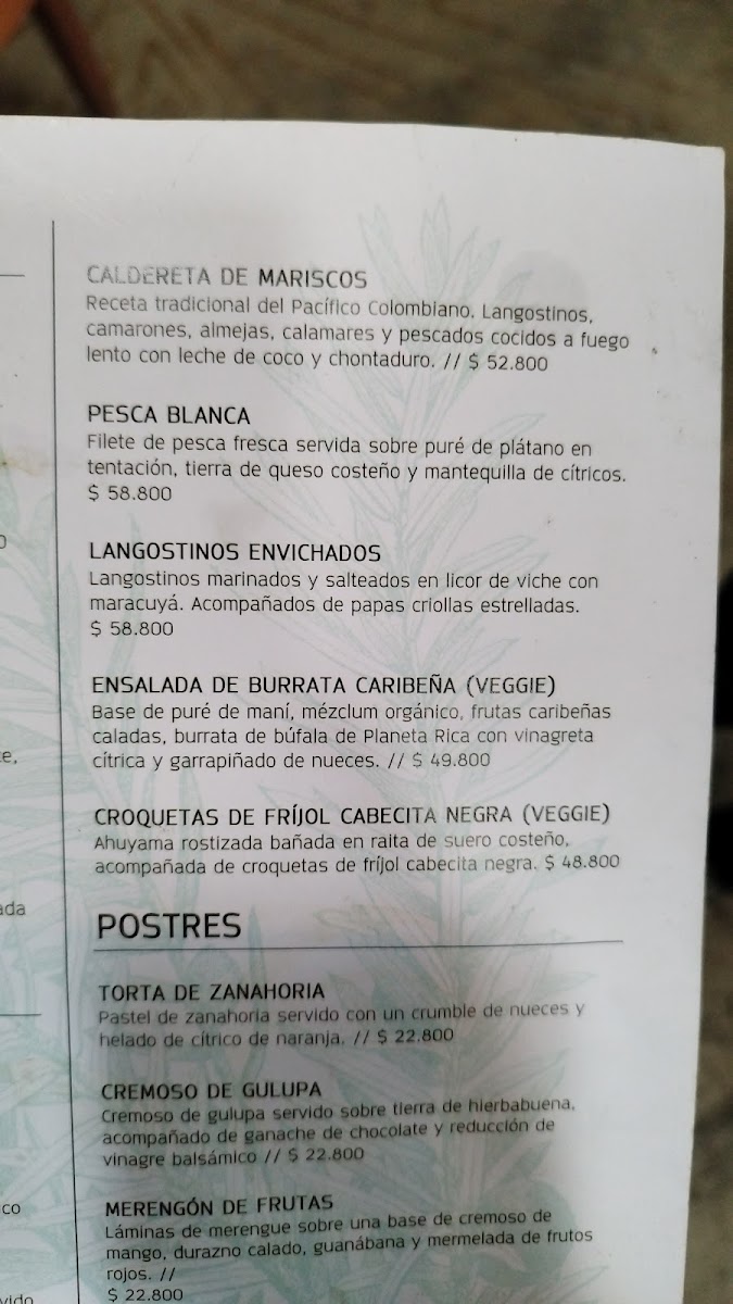Herbario Restaurante Photo Menu 6