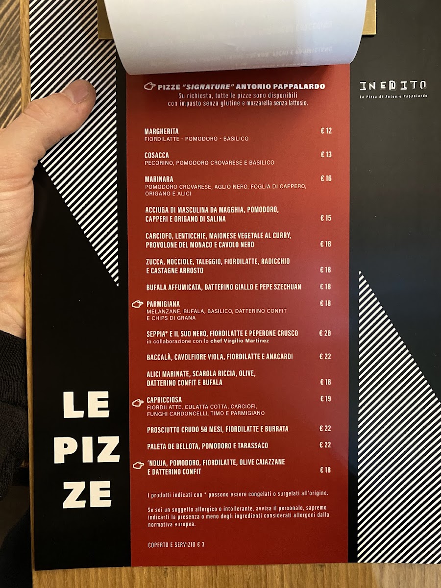 Inedito Pizzeria Photo Menu 5