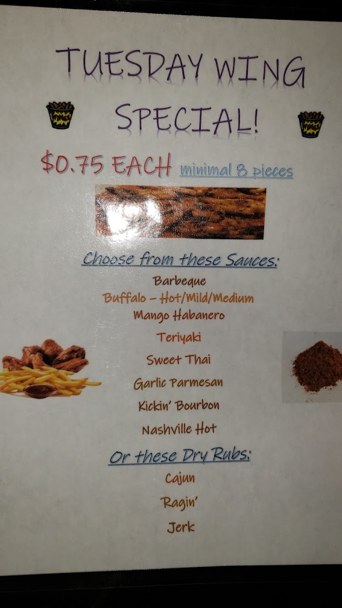 Swiss Street Pub & Grille Photo Menu 3