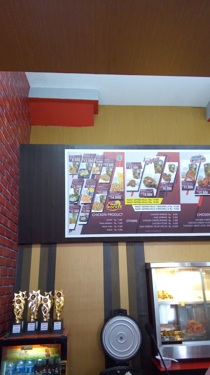 Rocket chicken plaosan Photo Menu 10