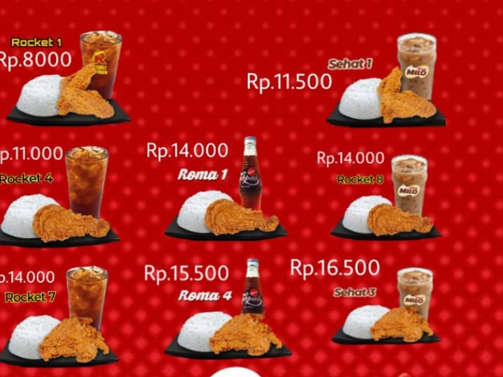 Rocket chicken plaosan Photo Menu 4