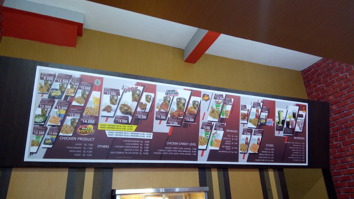 Rocket chicken plaosan Photo Menu 7
