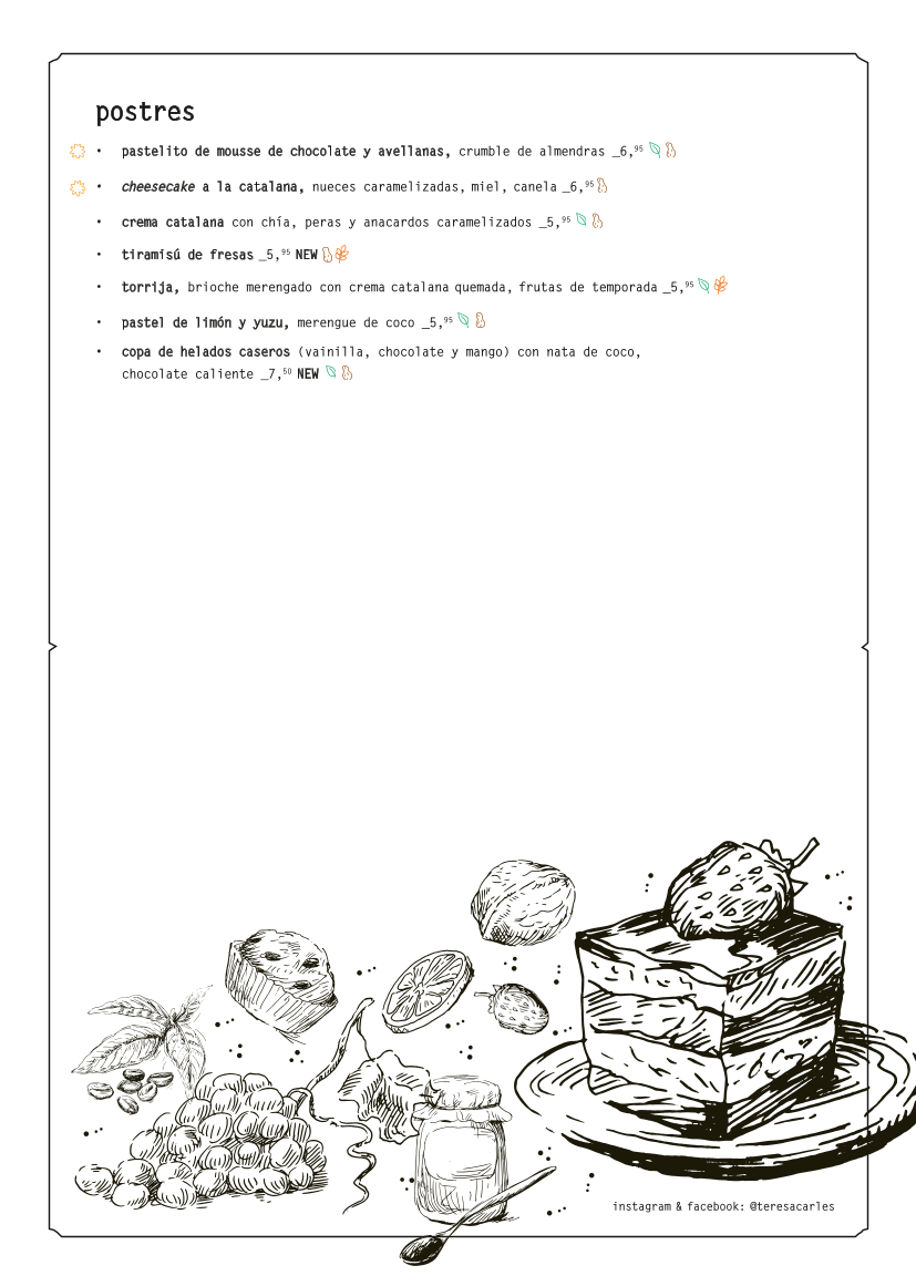 Teresa Carles Photo Menu 6