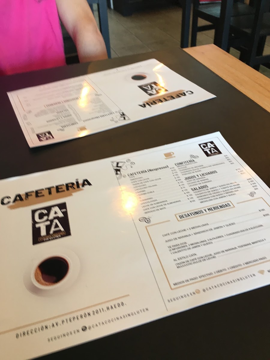 CATA Cocina y Pastelería sin gluten Photo Menu 5
