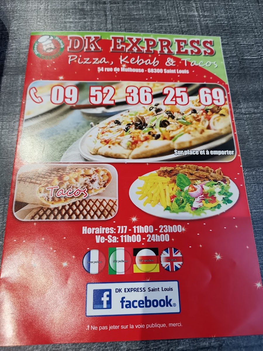 DK Express Photo Menu 10