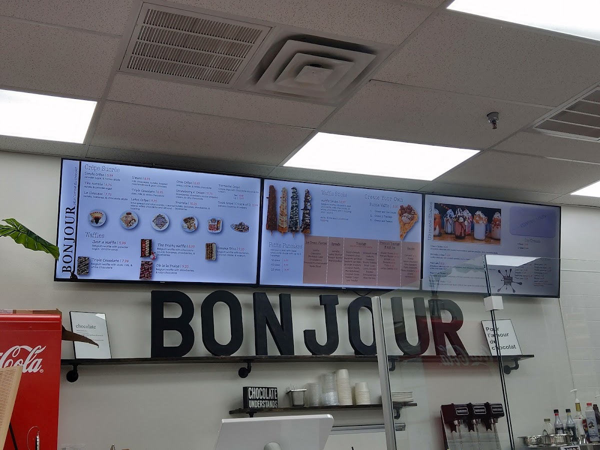 Bonjour Photo Menu 2