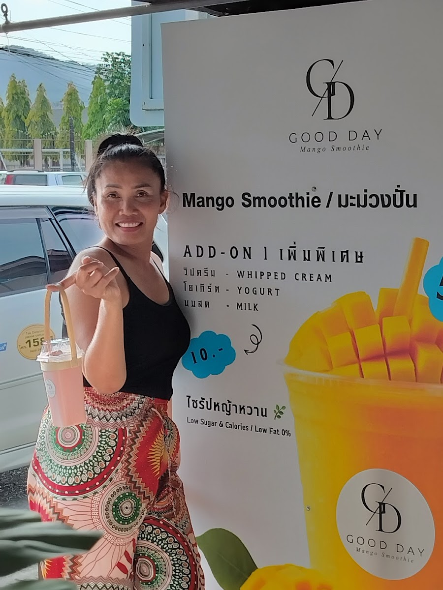 Good Day Mango Smoothie Photo Menu 4