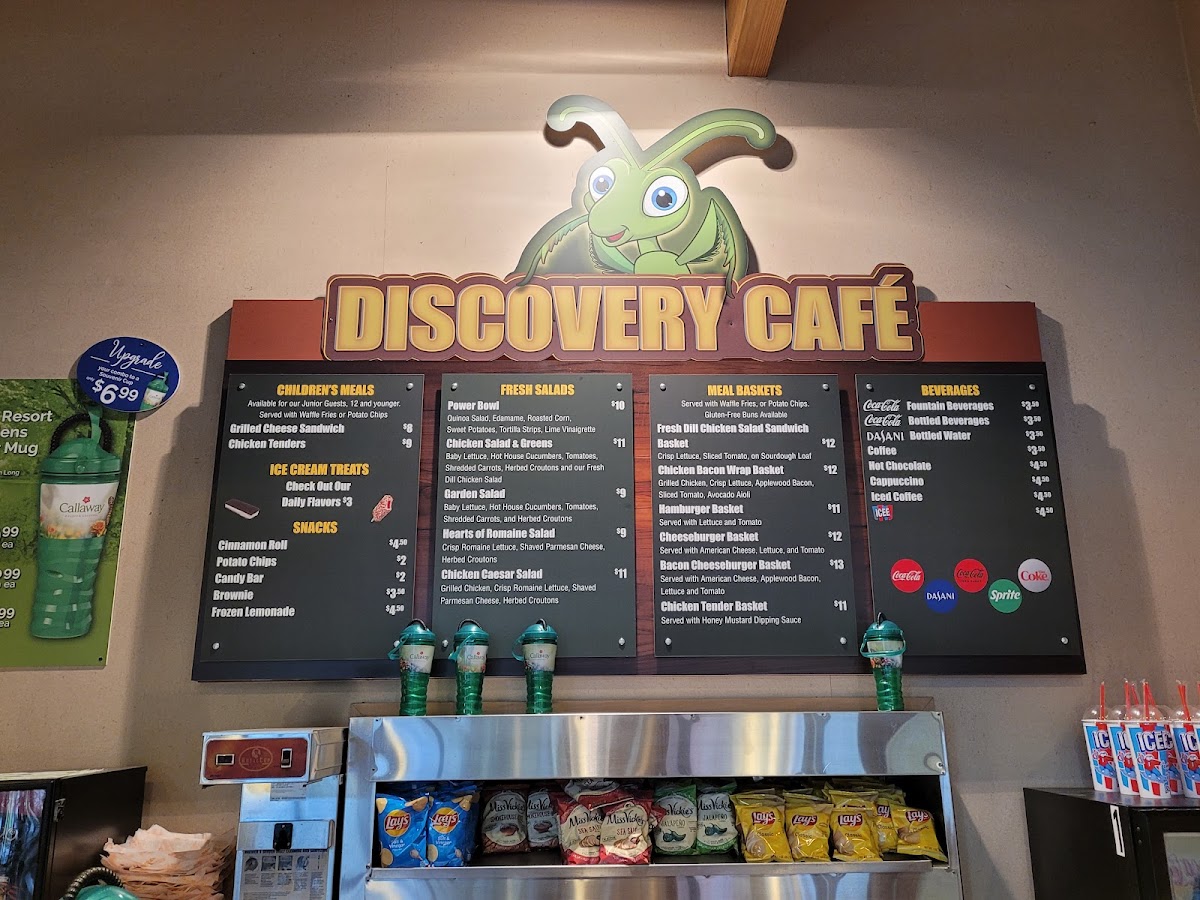 Discovery Cafe at Callaway Gardens Photo Menu 1