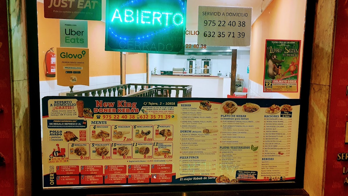 New King doner Kebab Photo Menu 3