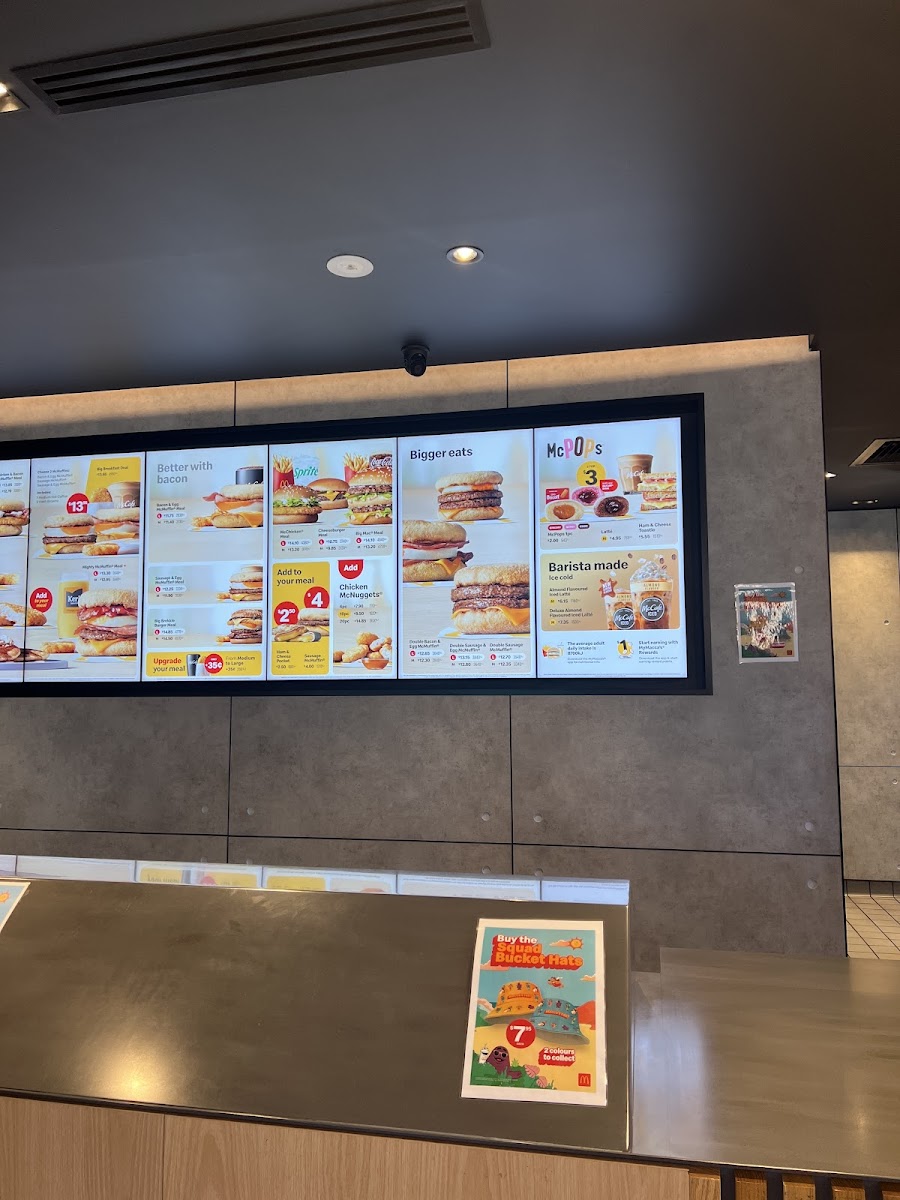 McDonald's Unanderra Photo Menu 1