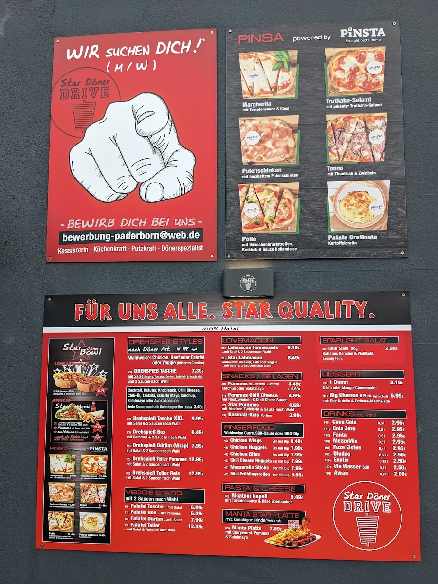 Star Döner Drive Photo Menu 1