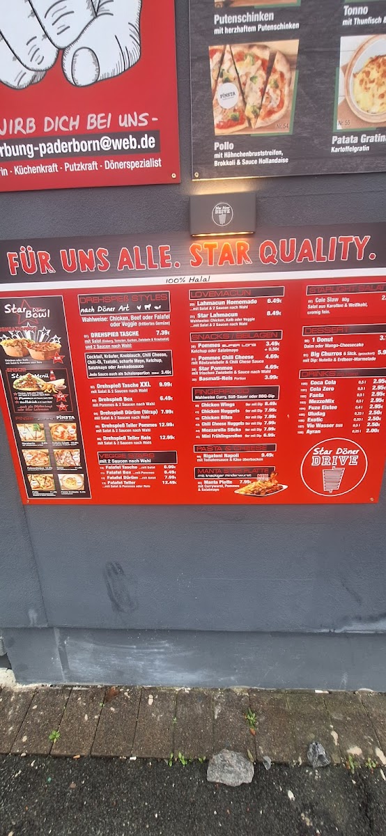 Star Döner Drive Photo Menu 7