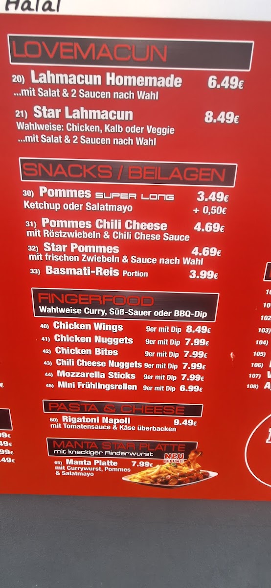 Star Döner Drive Photo Menu 8