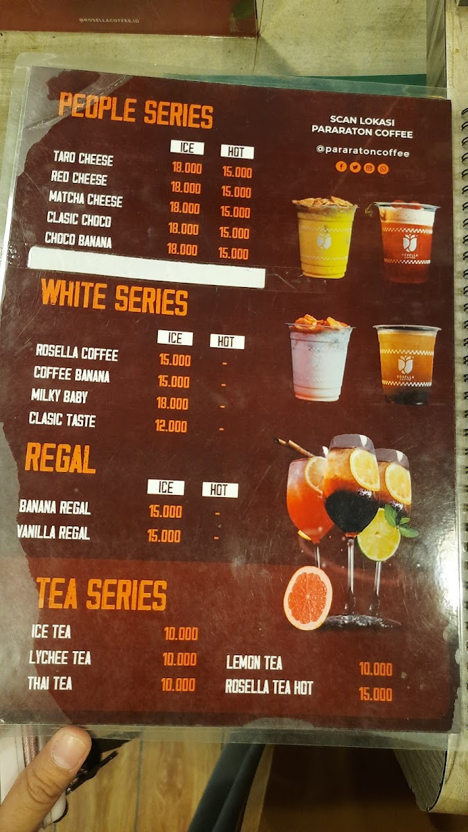 Rosella Coffee Porong Photo Menu 4