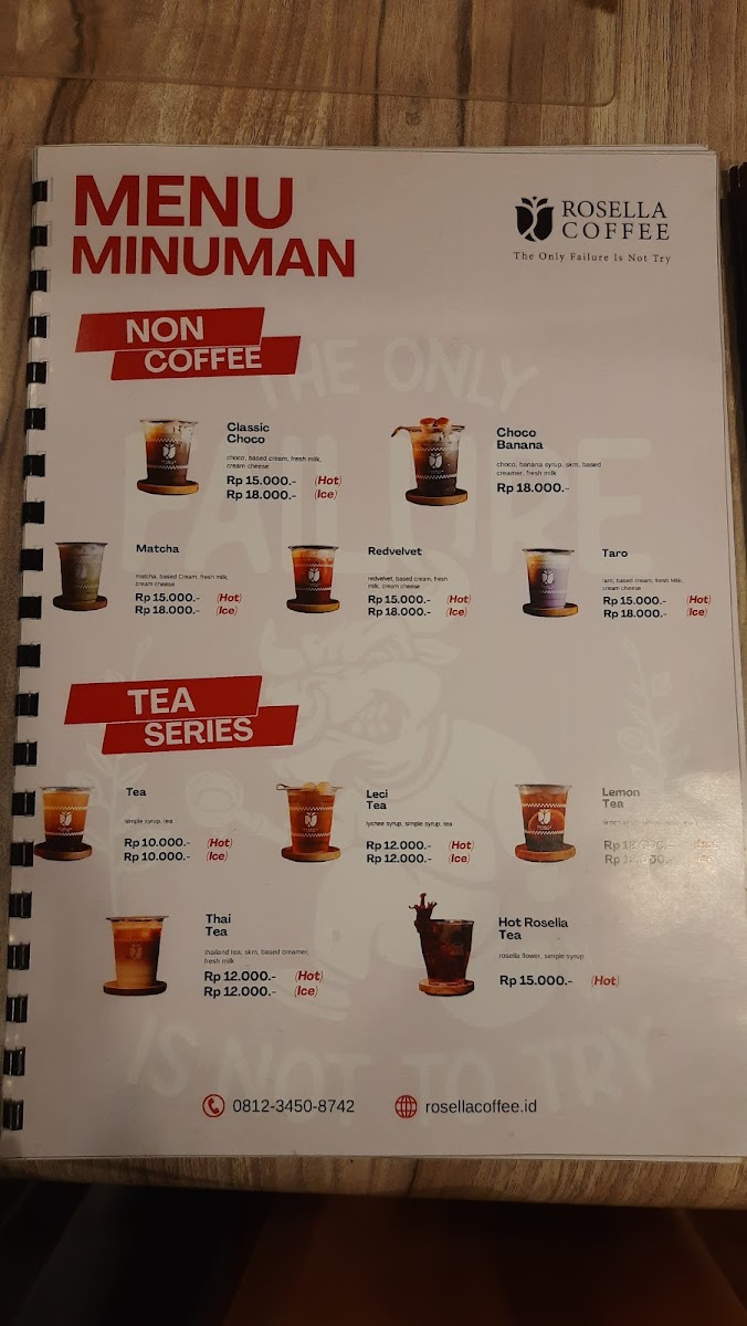 Rosella Coffee Porong Photo Menu 9