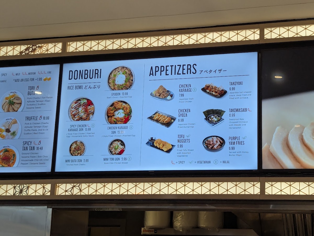 Midori Ramen Photo Menu 5