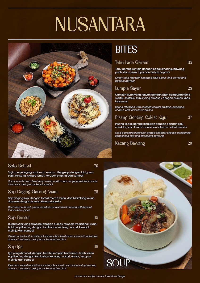 TOMLEX Bar & Resto Photo Menu 1