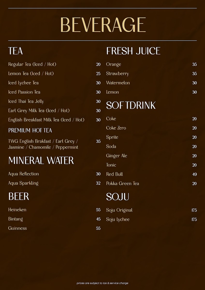 TOMLEX Bar & Resto Photo Menu 4