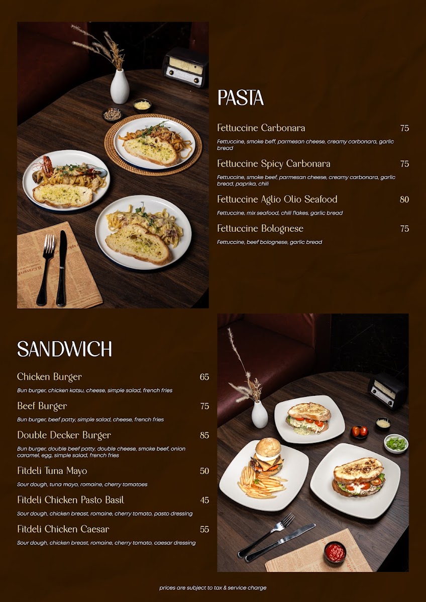 TOMLEX Bar & Resto Photo Menu 5