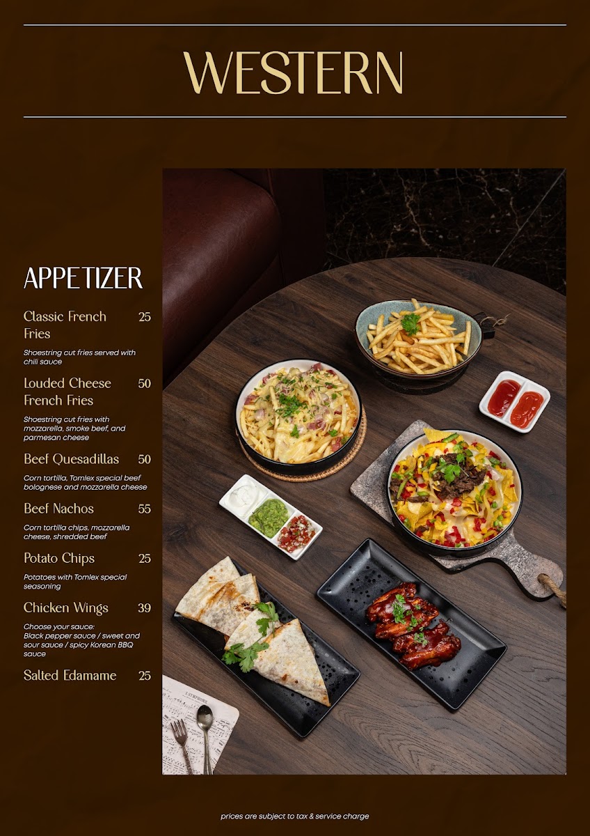 TOMLEX Bar & Resto Photo Menu 6