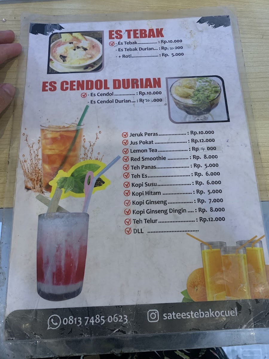Sate Estebak Ocu eL (SEOL) Photo Menu 2