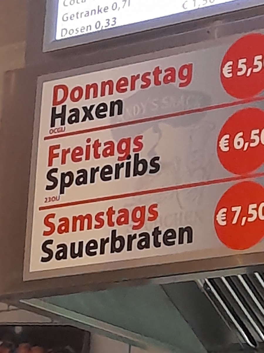 Andys Snack Stübchen Photo Menu 8