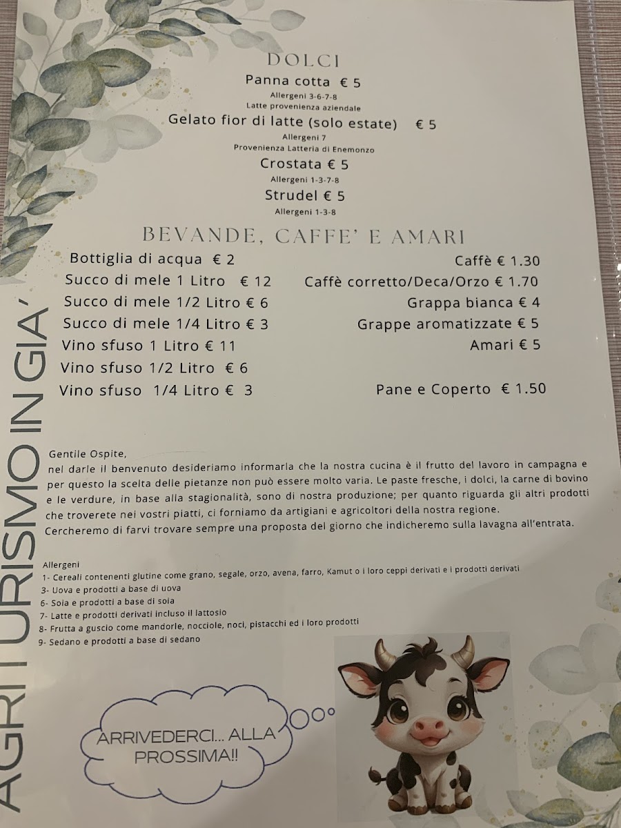 Agriturismo 'In Già' Photo Menu 2