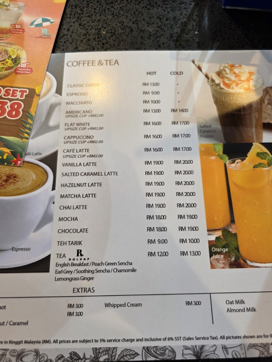 Cafe espresso gate Q Photo Menu 3