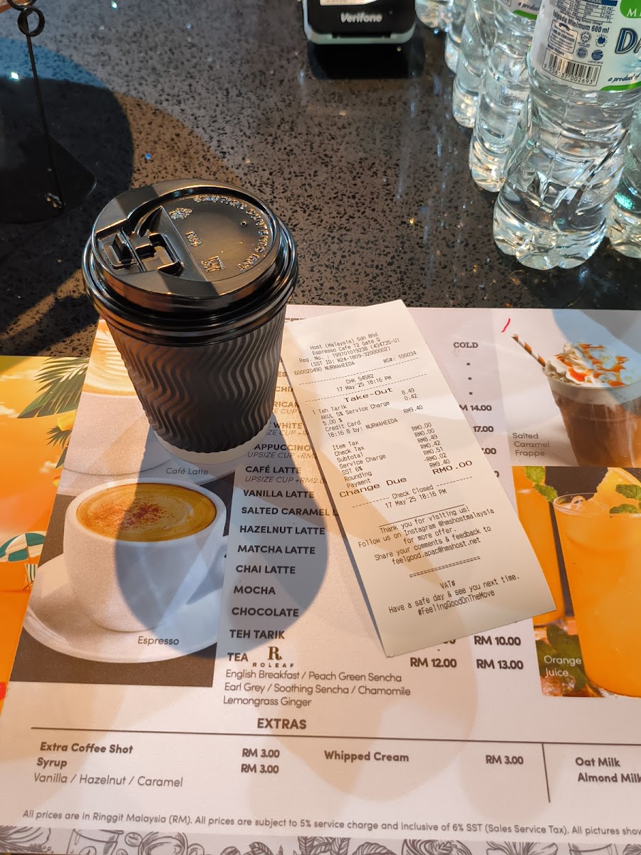 Cafe espresso gate Q Photo Menu 4