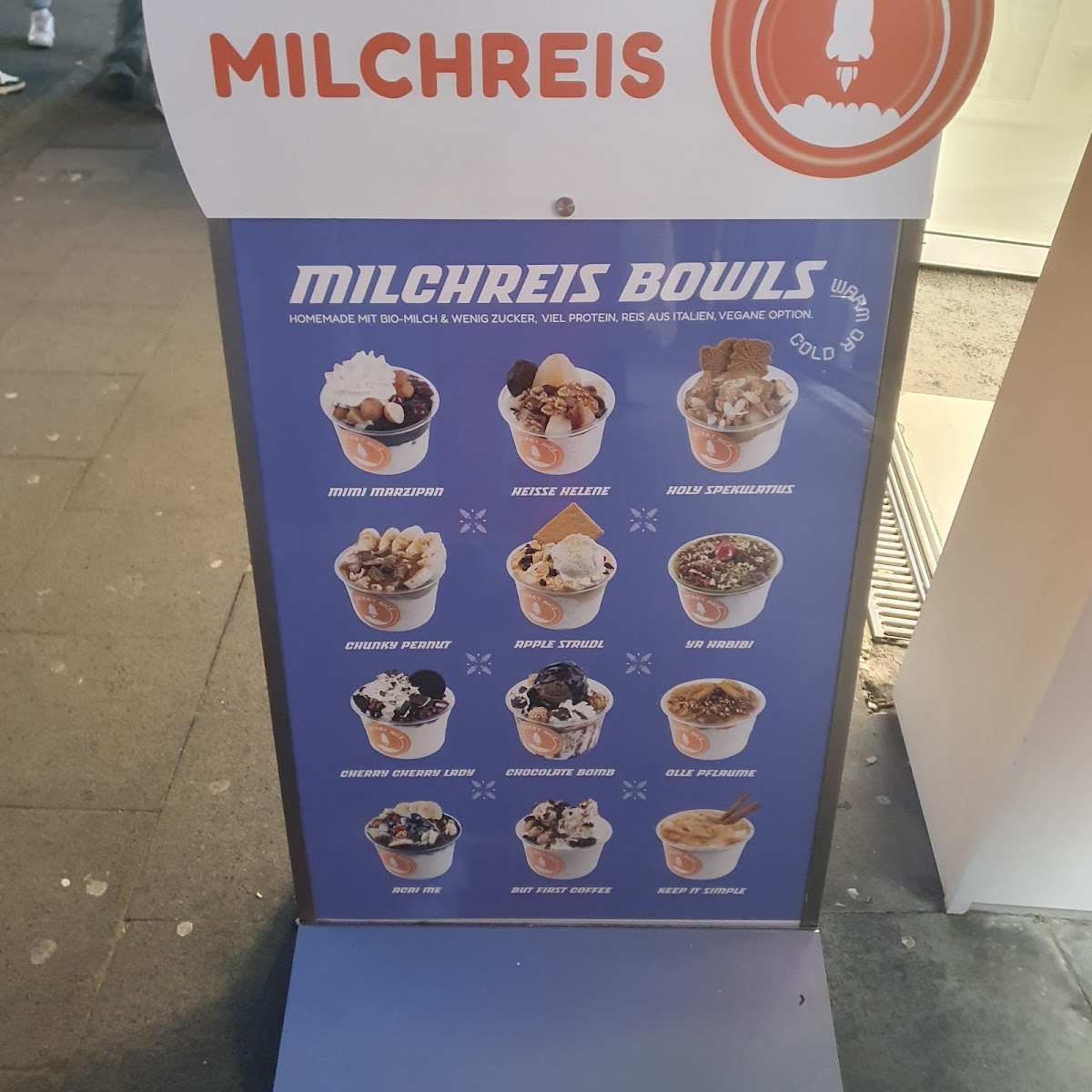 Rocket Rice - Milchreis-Bowls & Horchata Photo Menu 6