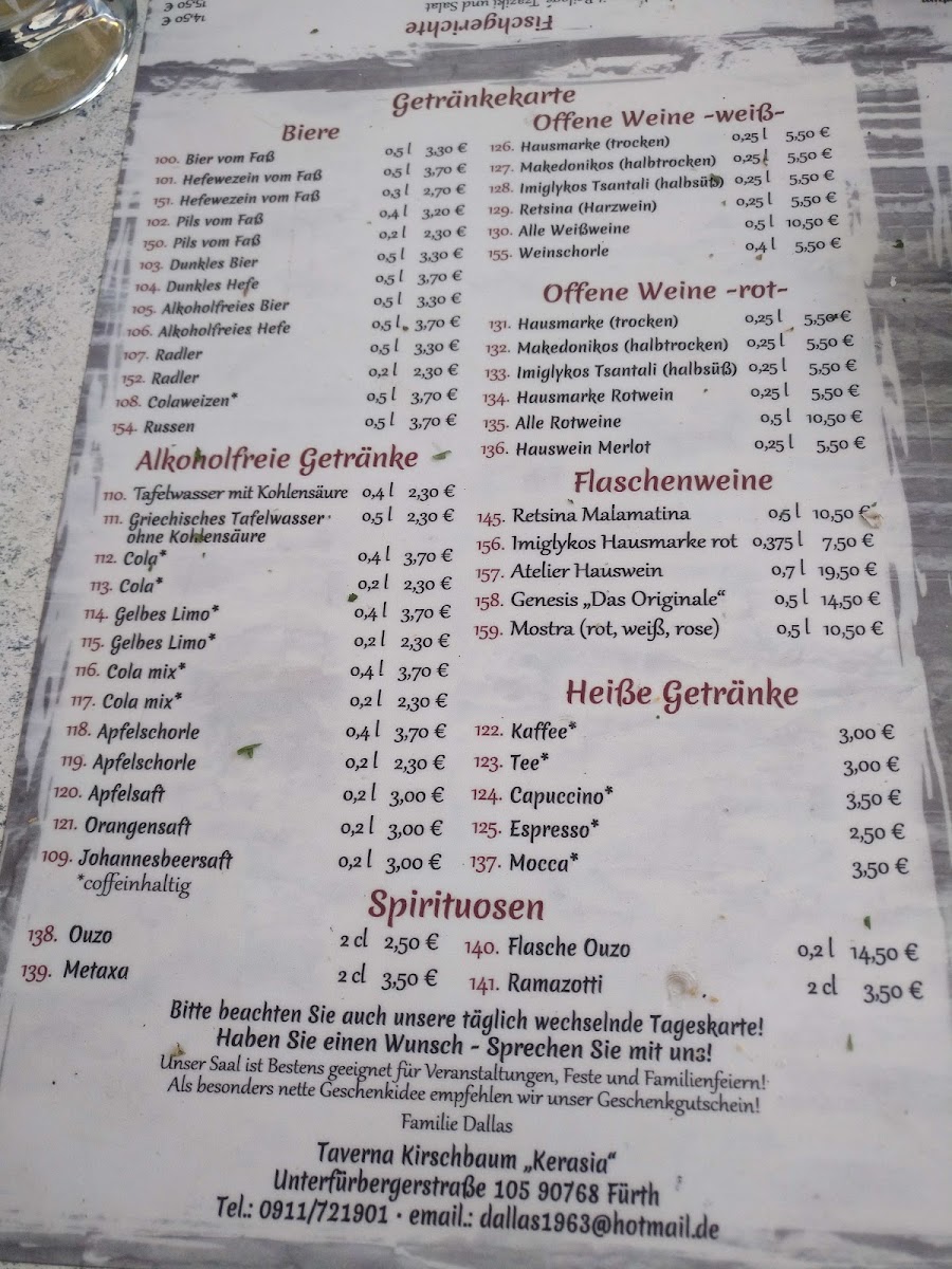 Restaurant Kirschbaum Photo Menu 6