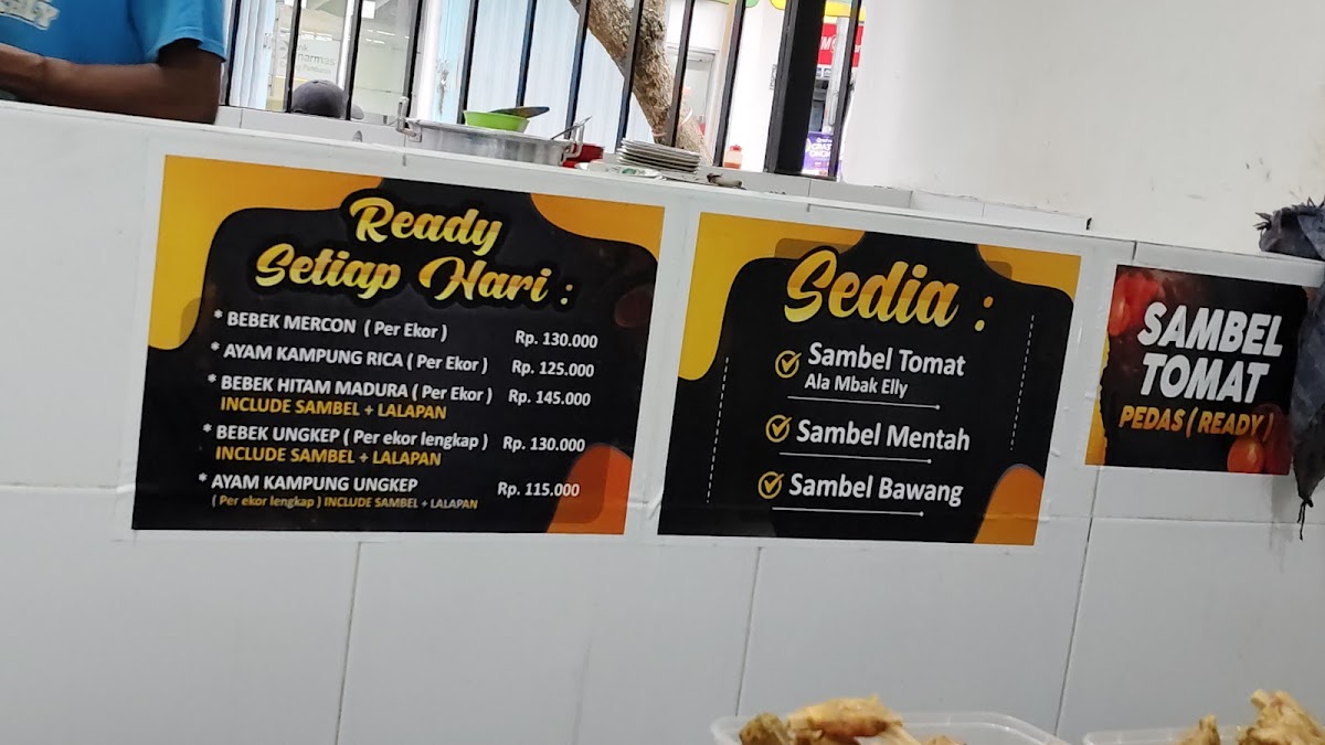 Lalapan Bebek Mbak ELLY Photo Menu 5