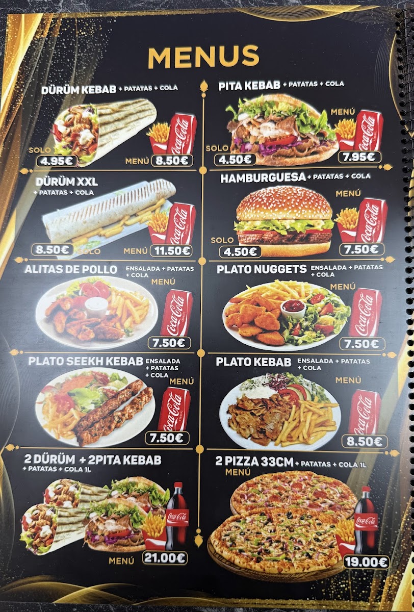 TURK KEBABISH CUINA MIXTA Photo Menu 1