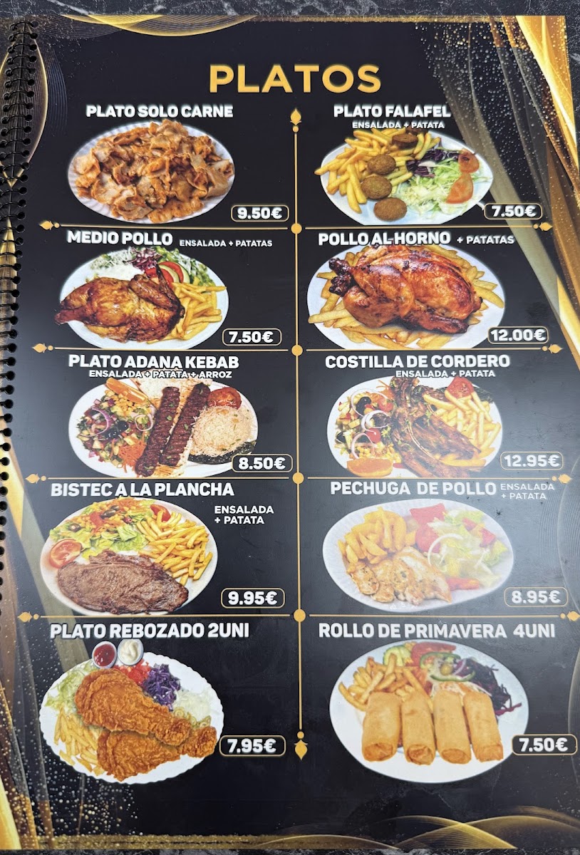 TURK KEBABISH CUINA MIXTA Photo Menu 3