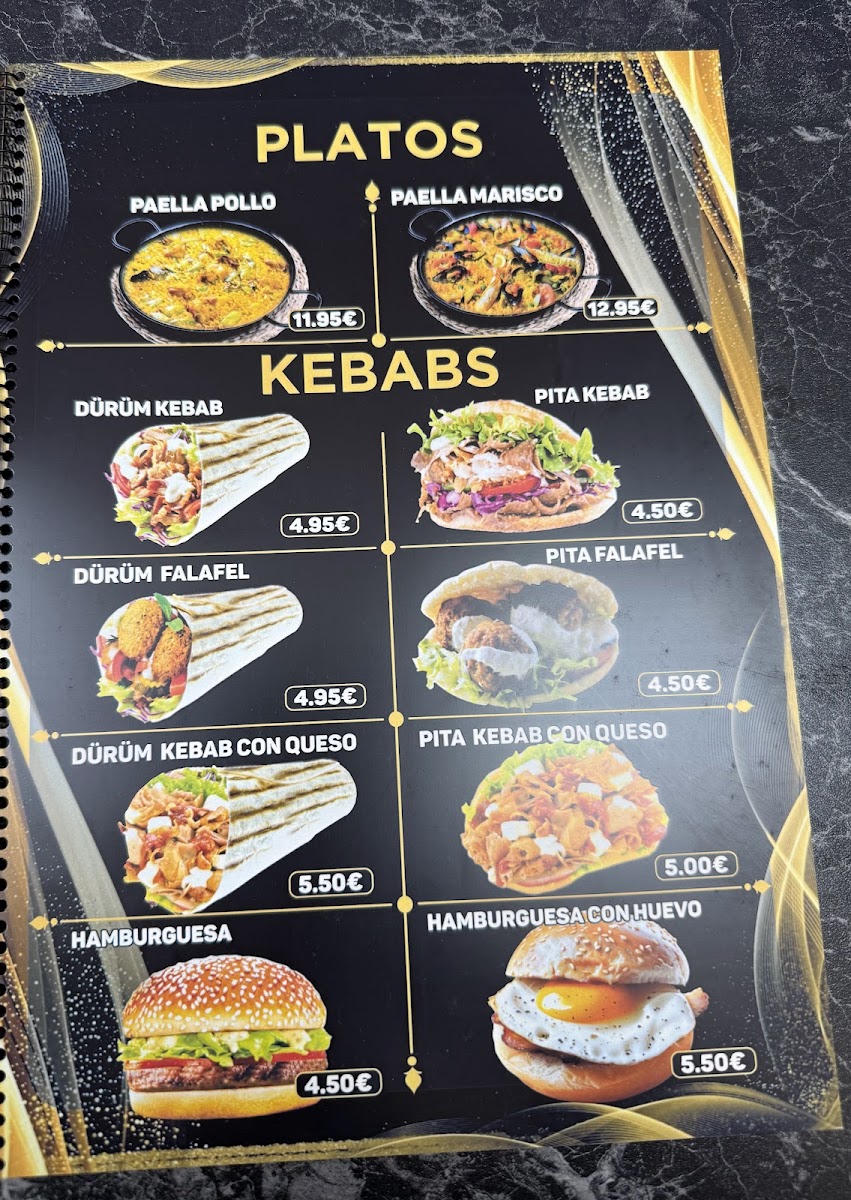 TURK KEBABISH CUINA MIXTA Photo Menu 9